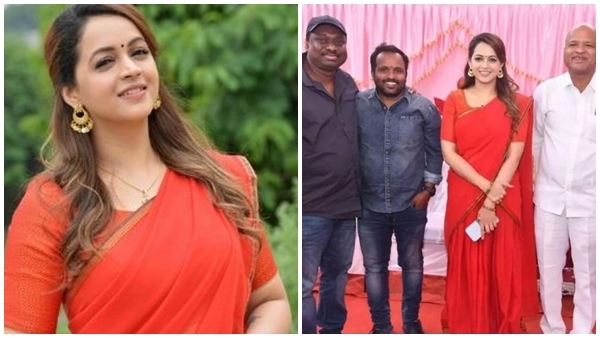  'ഭാവന ഏത് വസ്ത്രം ധരിച്ചാലും ഒരേ പൊളിയാണ്'; ദേ ഈ ചുവന്ന ധാവണി ലുക്ക് നോക്കിയേ......വൈറൽ  