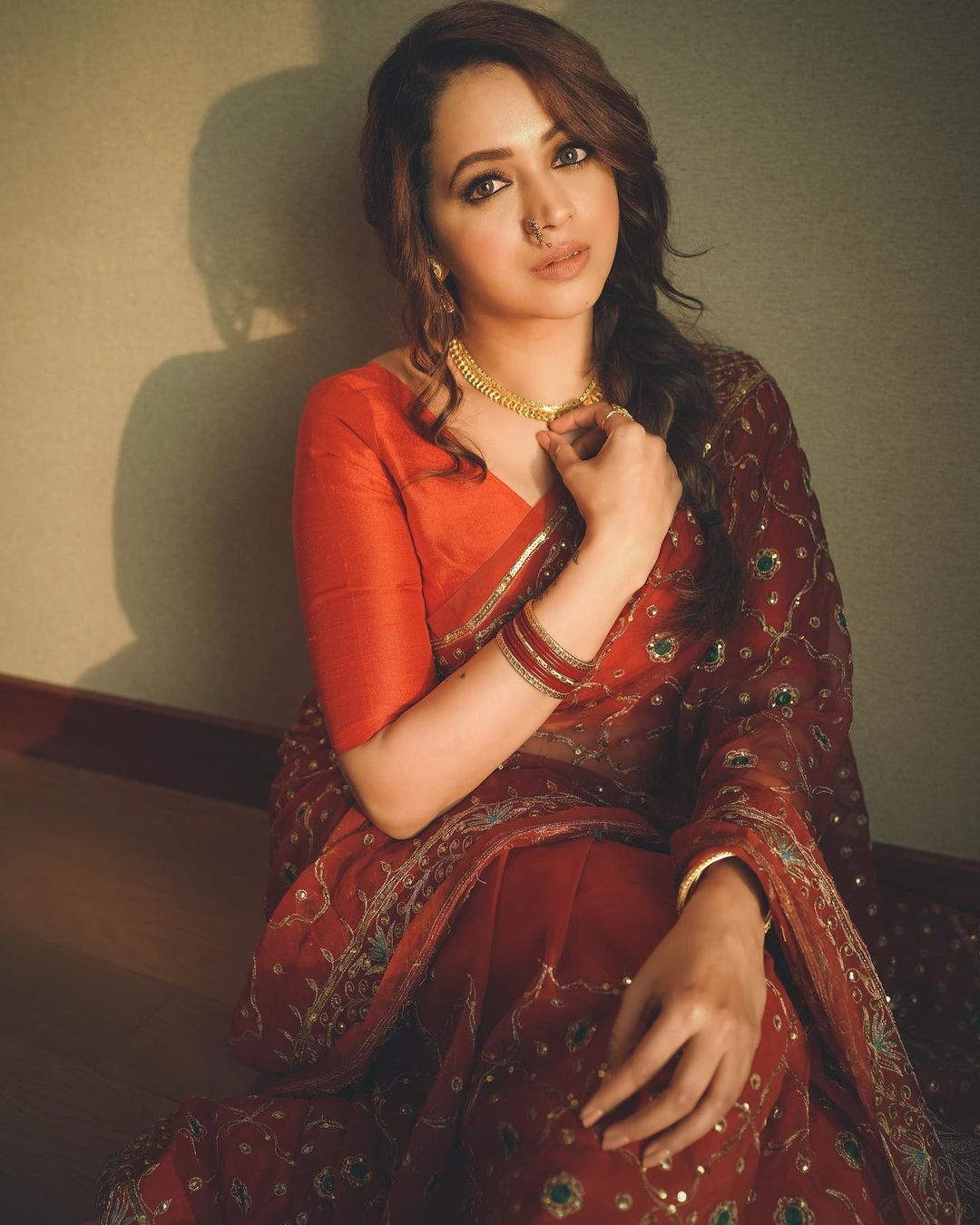 ഇതിനുമപ്പുറം ഒരു അഴകുണ്ടോ? ഇല്ലെന്ന് തീർച്ചപ്പെടുത്തി ആരാധകർ; വൈറലായി ഭാവനയുടെ സ്റ്റാറ്റസ്