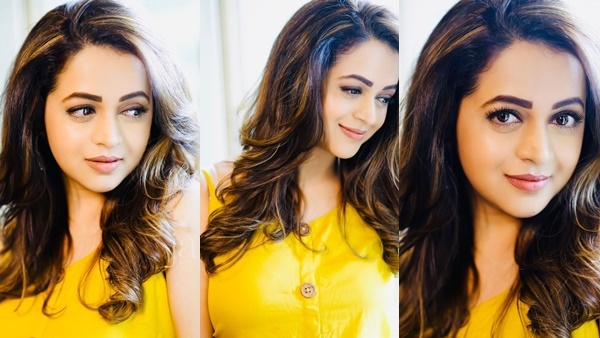 'മഞ്ഞലയിൽ മുങ്ങിത്തോർത്തിയ ധനുമാസ ചന്ദ്രികയോ': പുത്തന്‍ ലുക്കില്‍ ക്യൂട്ടായി ഭാവന