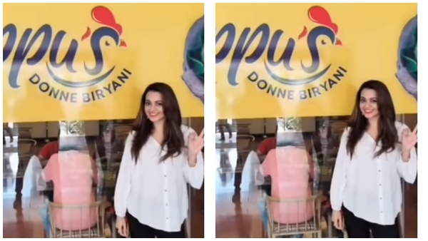  'ഭാവന, ദൊണ്ണ ബിരിയാണി ഇഷ്ടപ്പെട്ടോ?' കൂട്ടുകാർക്കൊപ്പം അടിച്ച് പൊളിച്ച് നടി..വൈറലായി വീഡിയോ