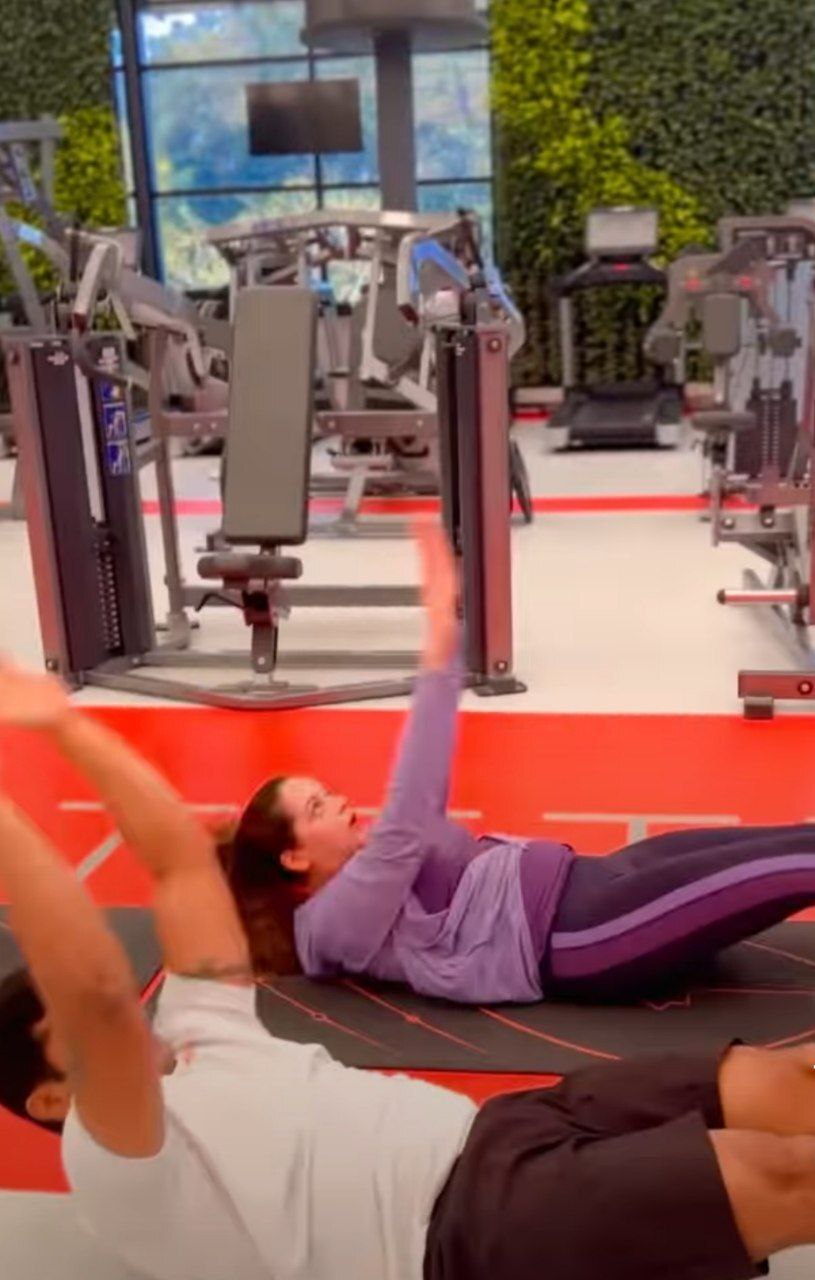 ഓടും ഭാവന, ചാടും ഭാവന:  വൈറലായി ഭാവനയുടെ വർക്ക്ഔട്ട് ദൃശ്യങ്ങള്‍