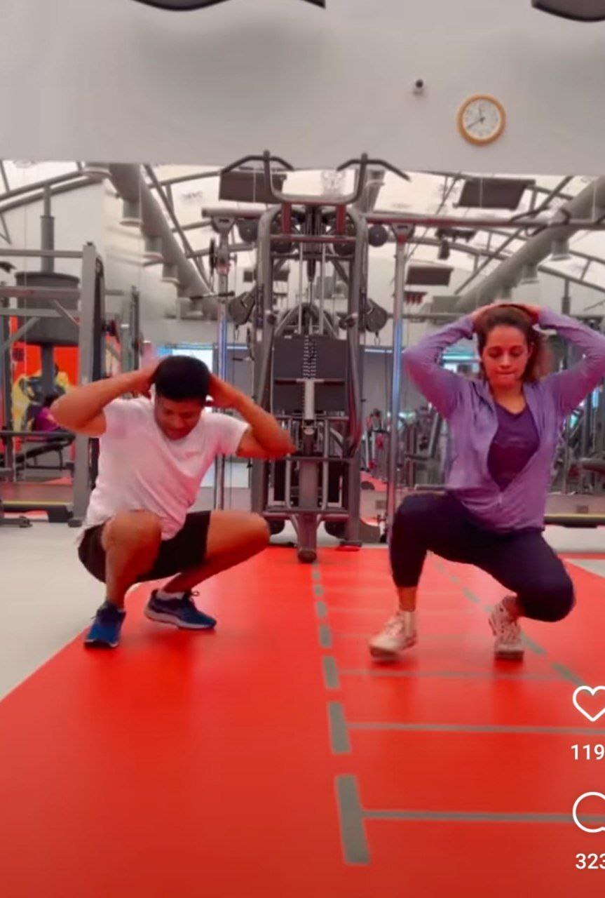 ഓടും ഭാവന, ചാടും ഭാവന:  വൈറലായി ഭാവനയുടെ വർക്ക്ഔട്ട് ദൃശ്യങ്ങള്‍