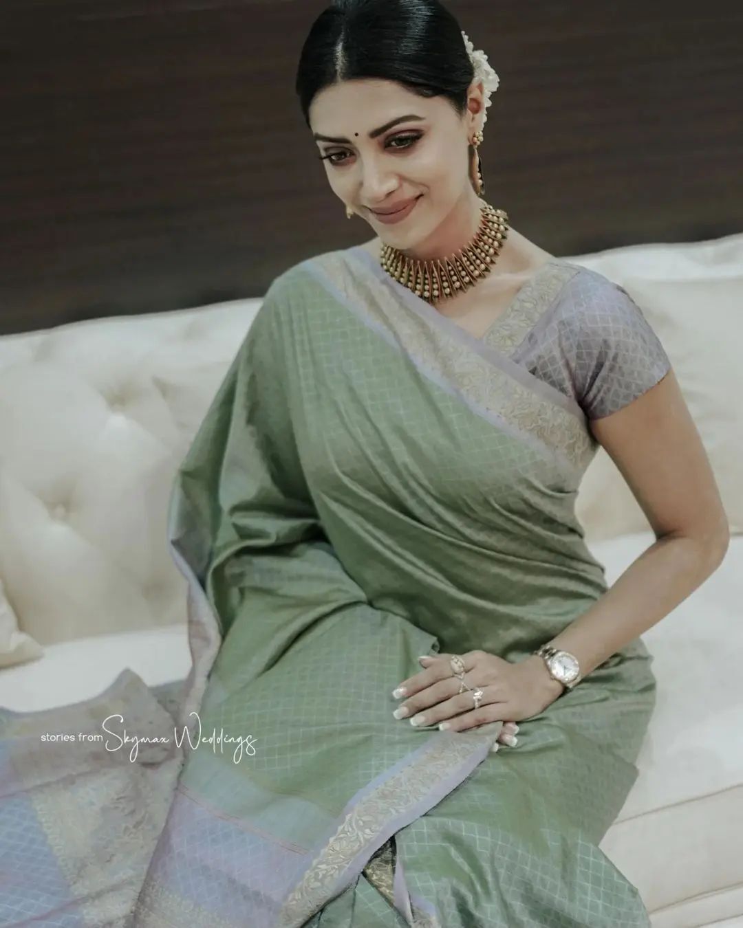 രാജകുമാരി പോലെ... മമത സാരിയിലും ഒരേ പൊളി, വൈറലായി നടിയുടെ ചിത്രങ്ങൾ