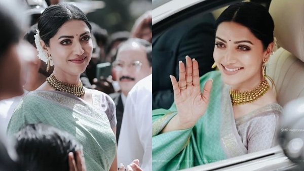 രാജകുമാരി പോലെ... മമത സാരിയിലും ഒരേ പൊളി, വൈറലായി നടിയുടെ ചിത്രങ്ങൾ