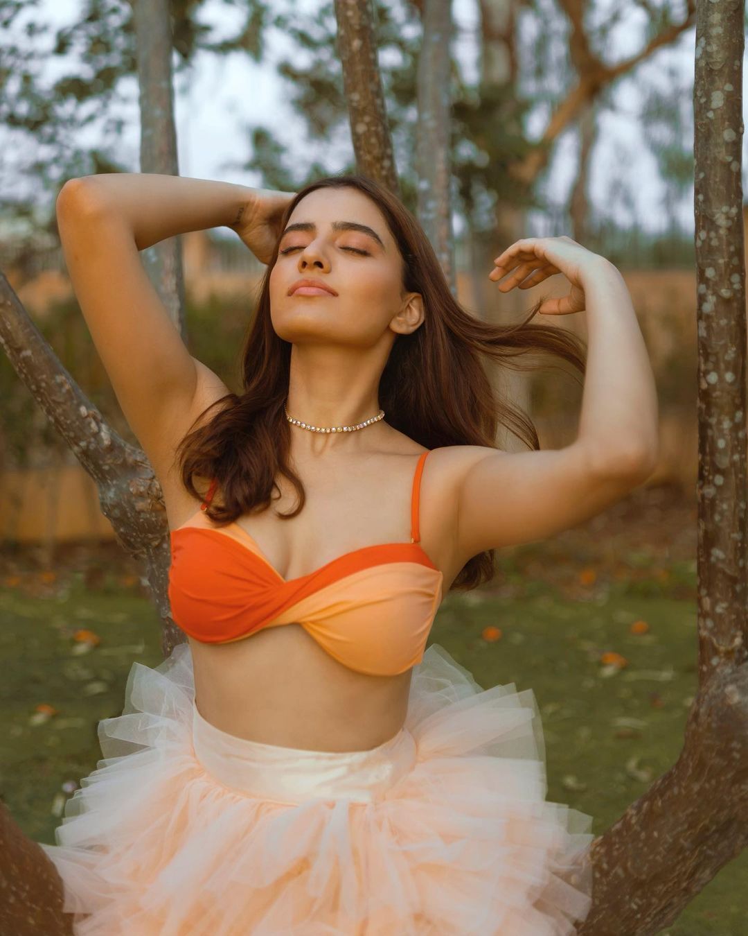 PHOTOS : ப்பா.. புல்வெளியில் பட்டாம்பூச்சியாய் மாறிய ருக்சார் தில்லான்.. ஏங்க வைக்கும் ஸ்டில்ஸ்!