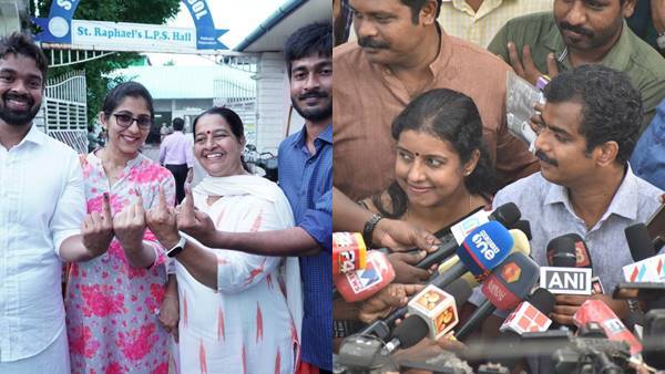 തൃക്കാക്കരയില്‍ കനത്ത പോളിംഗ്; വോട്ട് ചെയ്യാനെത്തി പ്രമുഖര്‍, ചിത്രങ്ങള്‍ കാണാം
