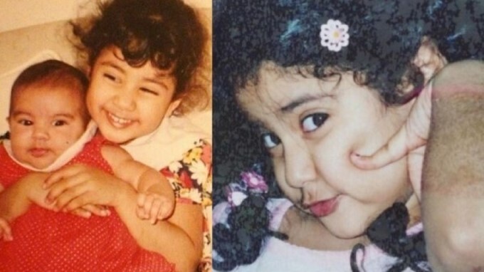 Unseen Pics Of Actress Jhanvi Kapoor In Her childhood
