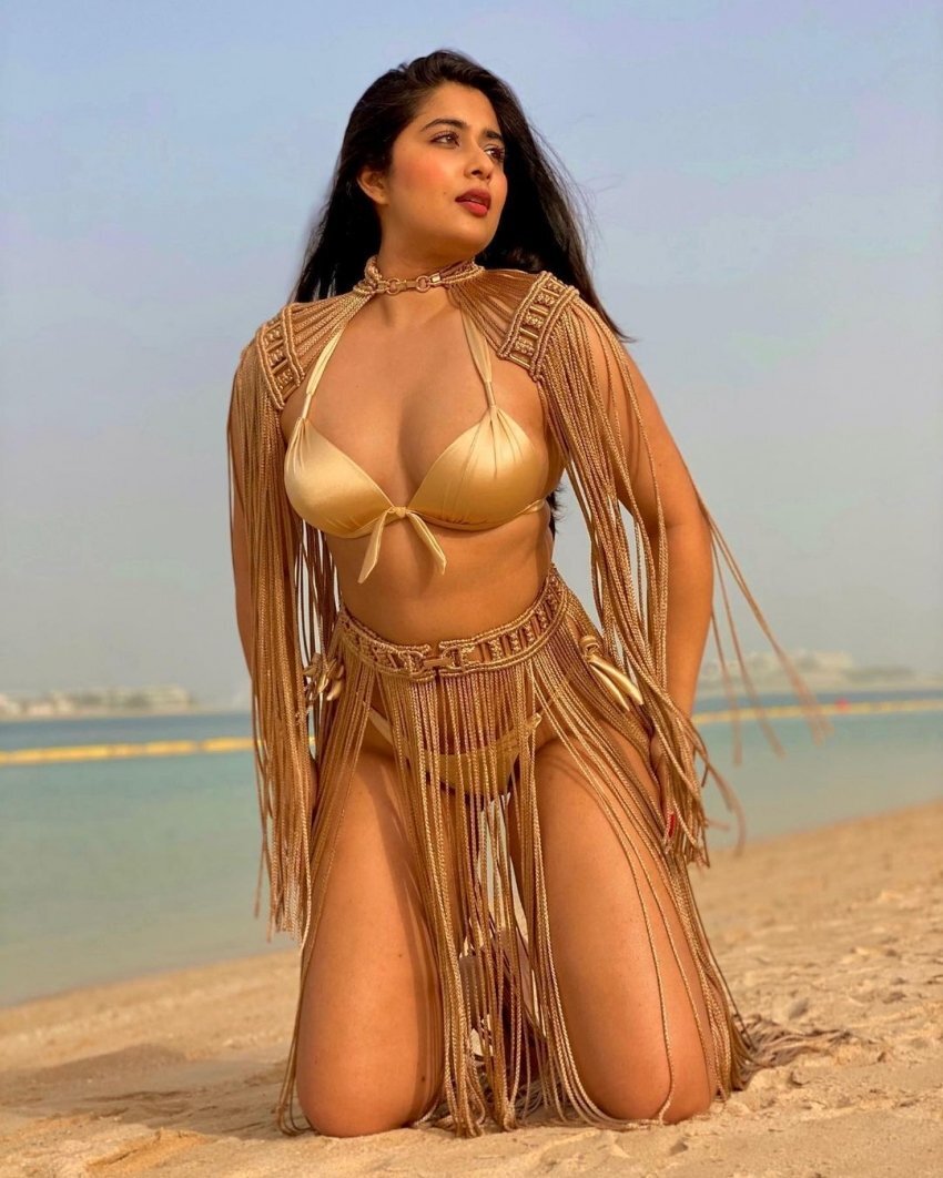 অভিনেত্রী নিকিতা শর্মার বিকিনি পরা ছবি সোশ্যাল মিডিয়ায় আলোড়ন তুলছে