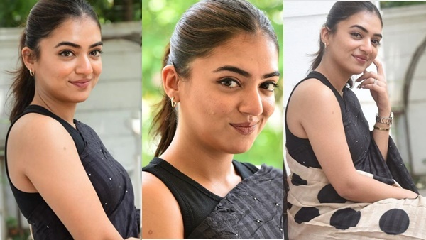 സ്ലീവ് ലെസ് സാരിയിലും ക്യൂട്ടായി നസ്രിയ: ഏറ്റെടുത്ത് ആരാധകർ