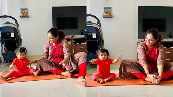 ''ഇത് ആരാണ് വ്യായാമം ചെയ്യാൻ എത്തിയിരിക്കുന്നത്''; അശ്വതിയും കമലയും, വൈറൽ ചിത്രങ്ങൾ 