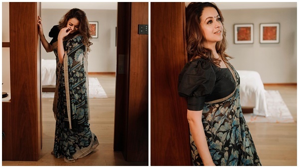 നാണിച്ച് ചിരിച്ച് ഭാവന, ഈ ചിരിക്ക് ഇരിക്കട്ടെ ഒരു കുതിരപ്പവൻ, ഭാവനയുടെ ചിത്രങ്ങൾ വൈറൽ