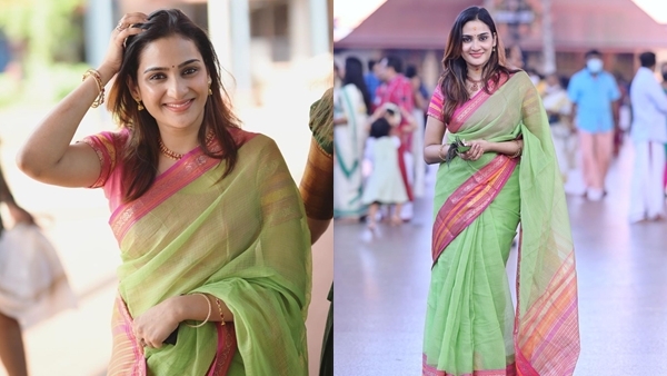 സാരി ഉടുത്താൽ പിന്നെ സാറെ!!! അദിതി രവിയുടെ സാരി ലുക്കിൽ നെഞ്ചും തല്ലി വീണ് ആരാധകർ... ഫോട്ടോകൾ കാണാം