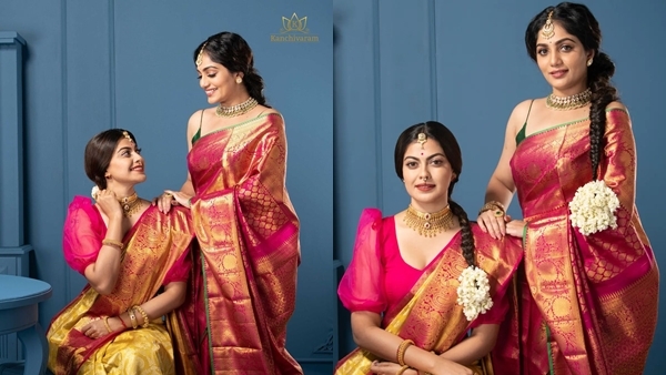 'കാഞ്ചീപുരം തോറ്റ് പോകും അഴക്'; സാരിയിൽ സുന്ദരികളായി ആര്യയും അനുശ്രീയും... വൈറൽ ഫോട്ടോസ്