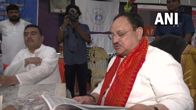 BJP President Jp Nadda 2 day Visit to West Bengal - Oneindia