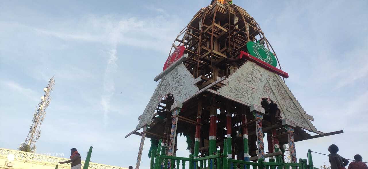 ରଥଯାତ୍ରା ପାଇଁ କର୍ମଚଞ୍ଚଳ ରଥଖଳା