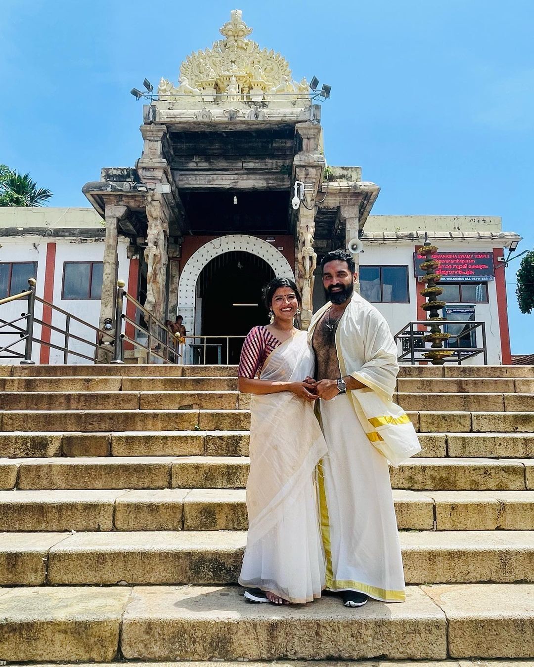 പുതിയ സന്തോഷം പങ്കുവച്ച് ഗോപി സുന്ദറും അമൃതയും; പൊളിച്ചെന്ന് ആരാധകര്‍, വൈറല്‍ ചിത്രങ്ങള്‍ 