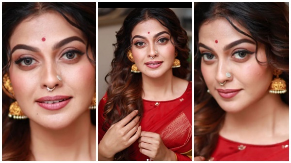   'കാവിലെ ഭഗവതി നേരിട്ട് പ്രത്യക്ഷപെട്ടതാണോ';എന്തൊരു അഴക്..അനുശ്രീയുടെ വൈറൽ ചിത്രങ്ങൾ