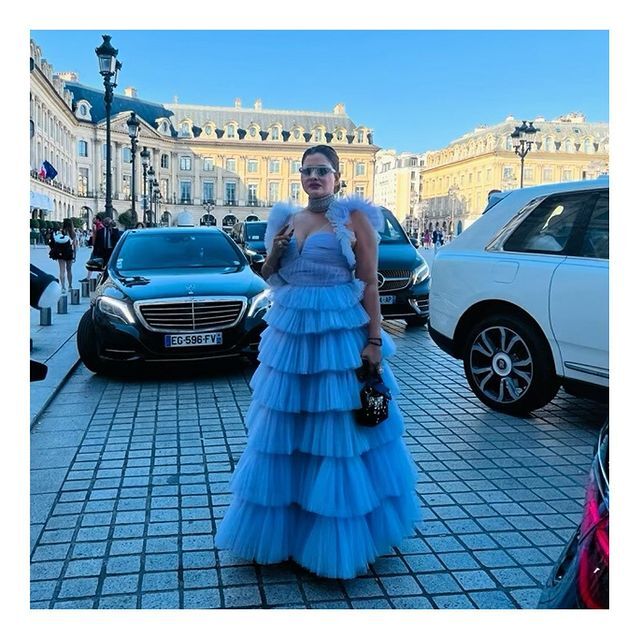 పారిస్ ఫ్యాషన్ ఓట్ కుట్యూర్ వీక్‌లో తళుక్కుమన్న మెగా సుధారెడ్డి 