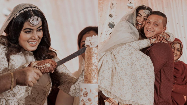 പാര്‍ട്ട് 1 ആയിട്ടുള്ളൂ.. ഇനിയും വരാനുണ്ട്; വിവാഹ നിശ്ചയ ചിത്രങ്ങളുമായി ഷംന കാസിം