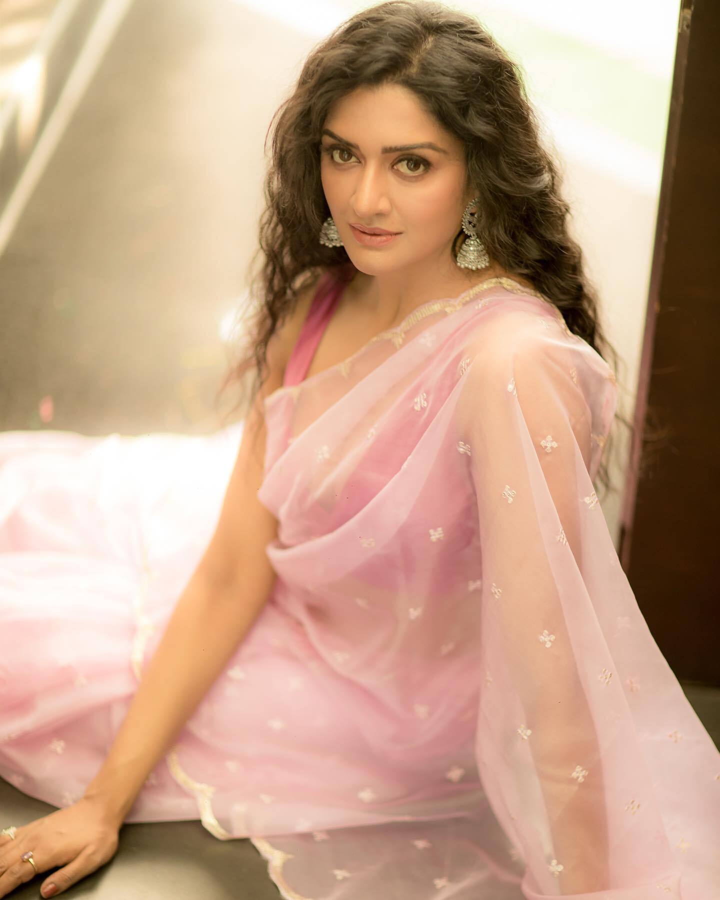 ട്രാന്‍സ്പരന്റ് സാരിയില്‍ കലക്കന്‍ ചിത്രങ്ങളുമായി വിമല രാമന്‍; ഏറ്റെടുത്ത് ആരാധകര്‍