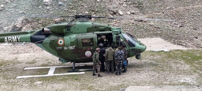 Rescue Operation In The Cloudburst Affected Areas In J&K