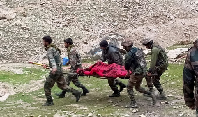Rescue Operation In The Cloudburst Affected Areas In J&K