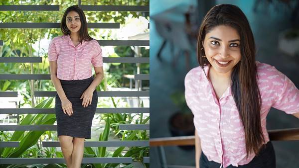 'ചിരി കാന്‍ മേക്ക് യുവര്‍ ലൈഫ് വെരി മനോഹരം'; ക്യാപ്ഷന്‍ കിംഗ് എവിടുന്നു കിട്ടുന്നു അമേയ ഇതൊക്കെ