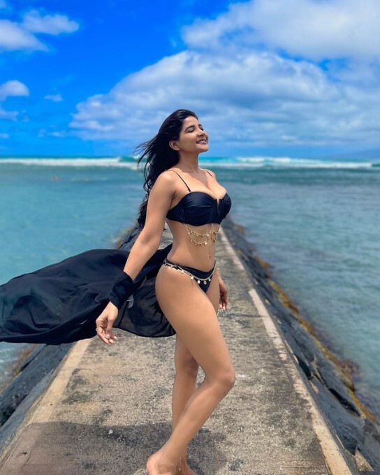 Kollywood Actress Sakshi Agarwal Set Internet On Fire
