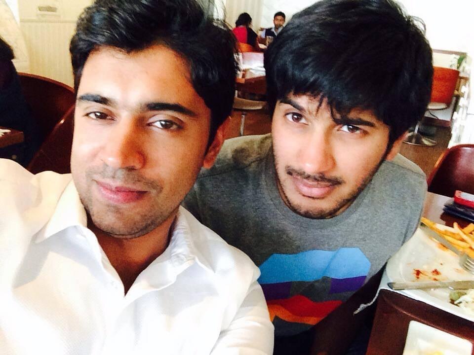 ഡിക്യുവിന്റെ ബര്‍ത്ത്‌ഡേ പോസ് കളറാക്കി നസ്രിയ, ഫഹദും ഫ്രെയിമില്‍, ഒന്നൊന്നര ചിത്രങ്ങള്‍ 