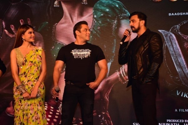Salman Khan, Kiccha Sudeep other celebs During pre-release event of Vikrant Rona