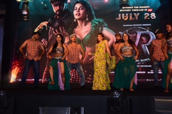 Salman Khan, Kiccha Sudeep other celebs During pre-release event of Vikrant Rona