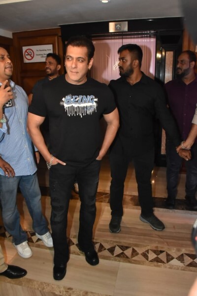 Salman Khan, Kiccha Sudeep other celebs During pre-release event of Vikrant Rona