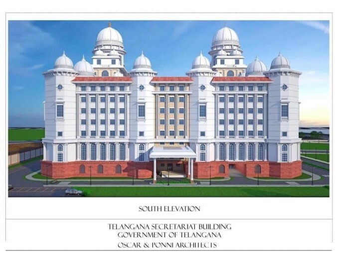 Telangana's New Secretariat Building Architect Plans