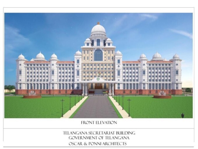 Telangana's New Secretariat Building Architect Plans