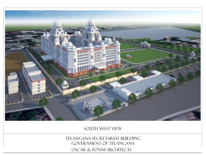 Telangana's New Secretariat Building Architect Plans