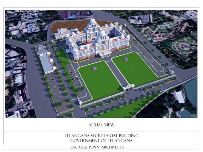 Telangana's New Secretariat Building Architect Plans