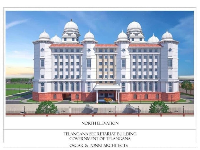 Telangana's New Secretariat Building Architect Plans