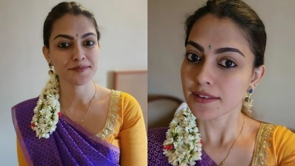 സാരിയില്‍ തിളങ്ങി അനുശ്രീ..ഒപ്പം നിറ പുഞ്ചിരിയും.. കാണം ചിത്രങ്ങള്‍