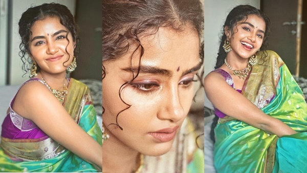 ഈ ലുക്കില്‍ അമ്മയെ പോലുണ്ട് ഞാന്‍: വൈറലായി അനുപമ പരമേശ്വരന്റെ പുതിയ സാരി ചിത്രങ്ങള്‍