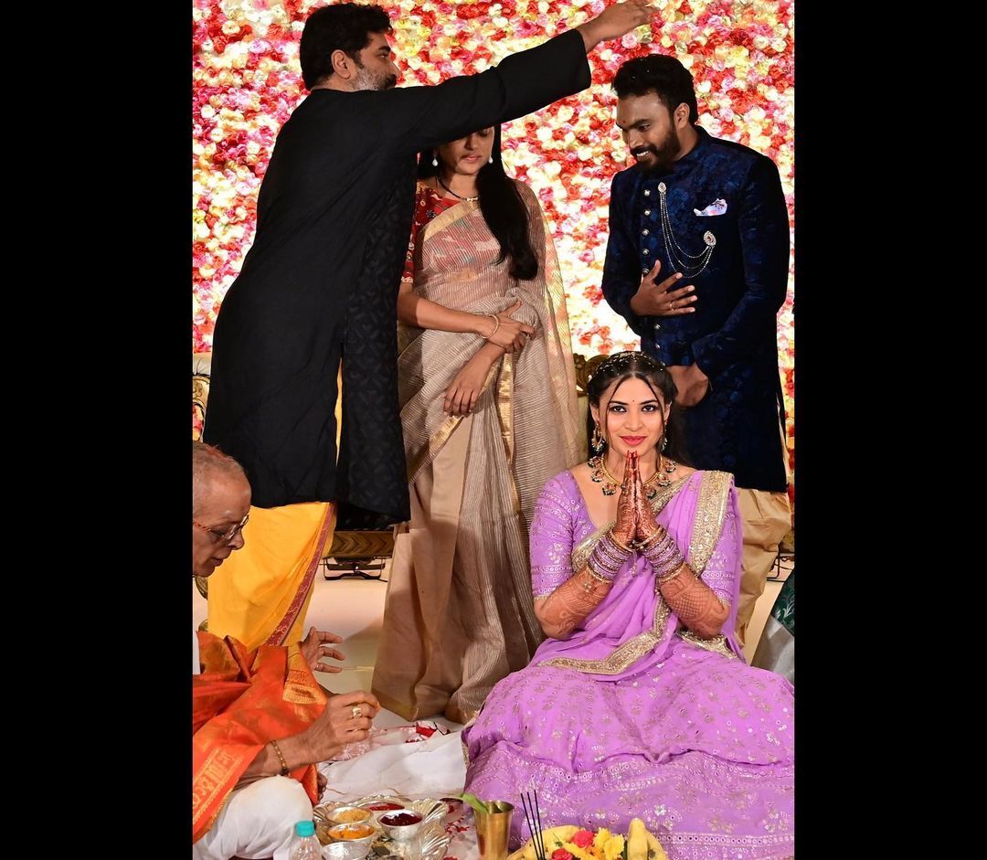 కొణిదెల పవన్ తేజ్, మేఘన నిశ్చితార్థం వేడుక