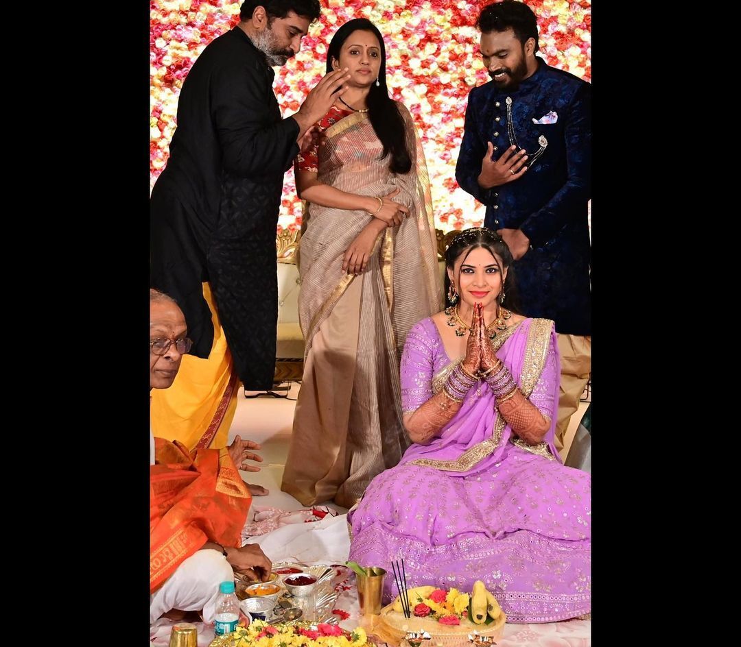 కొణిదెల పవన్ తేజ్, మేఘన నిశ్చితార్థం వేడుక