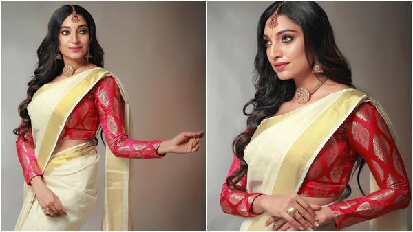 എന്തൊരഴകാണ്.... ഇത് അത്തം സ്പെഷ്യൽ, കേരള സാരിയിൽ അതീവ സുന്ദരിയായി റിതു മന്ത്ര!