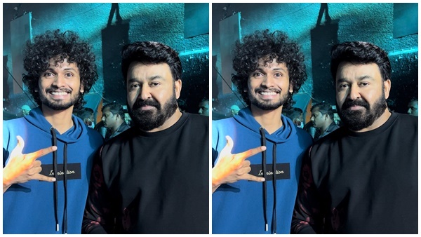 ലാലേട്ടനൊപ്പം ബ്ലെസ്ലി...മുഖത്ത് കാണുന്നുണ്ട് ആ സന്തോഷമെന്ന് ആരാധകര്‍