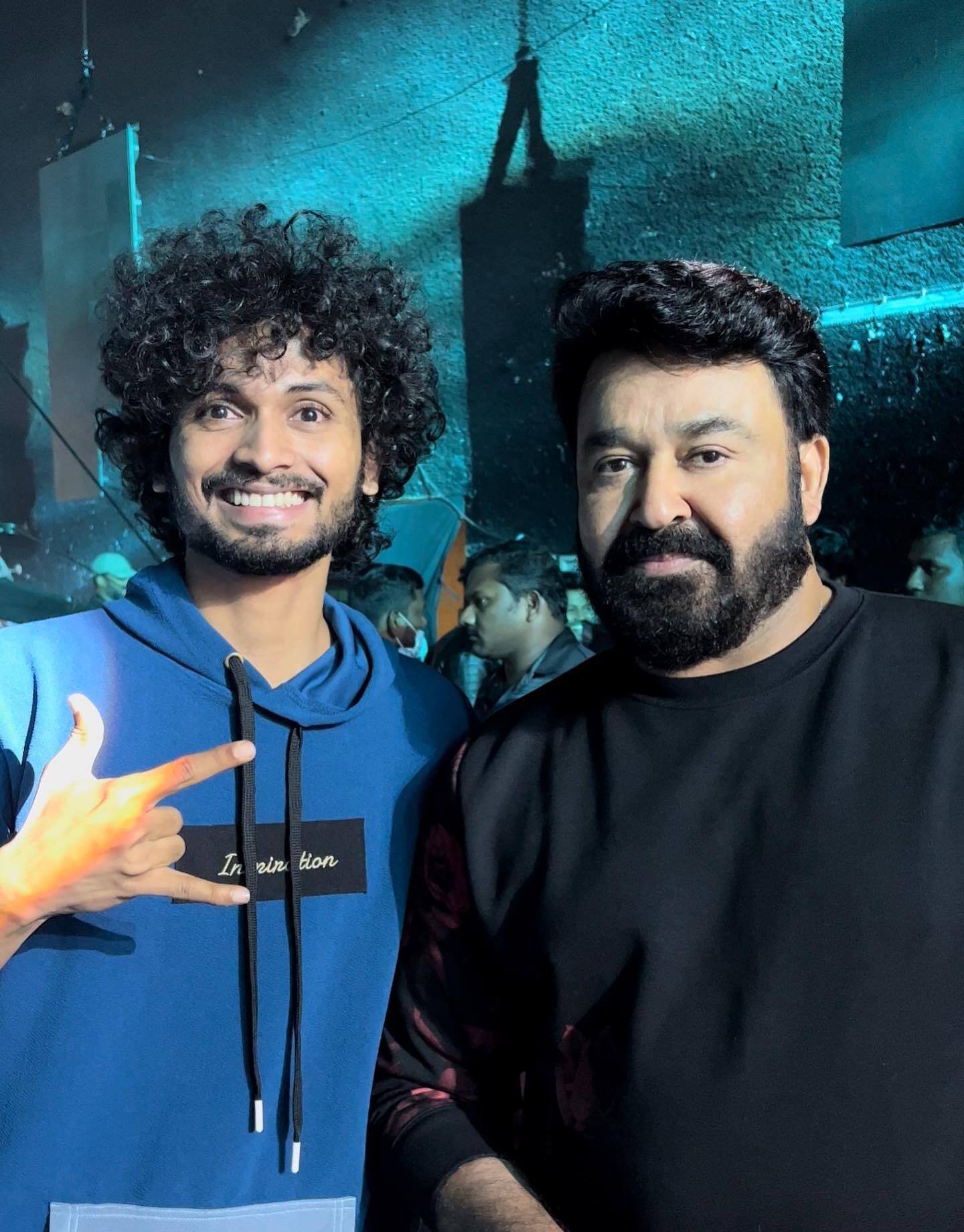 ലാലേട്ടനൊപ്പം ബ്ലെസ്ലി...മുഖത്ത് കാണുന്നുണ്ട് ആ സന്തോഷമെന്ന് ആരാധകര്‍