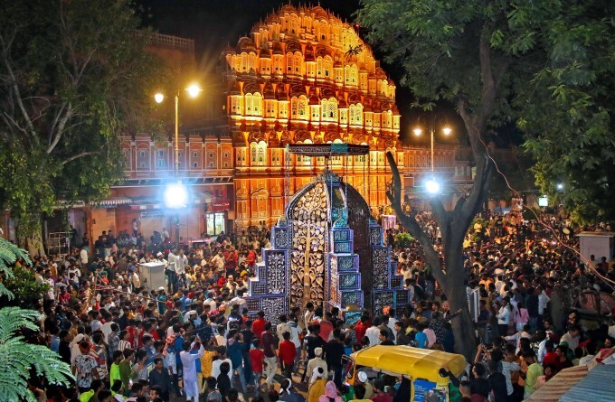 Muslims take part in a Muharram procession Across India