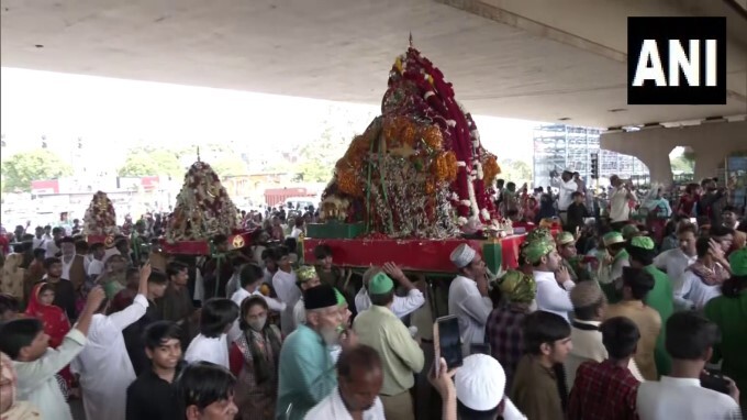Muslims take part in a Muharram procession Across India