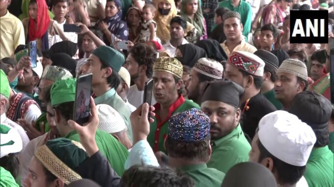Muslims take part in a Muharram procession Across India