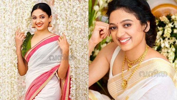 ഓണം വിശേഷങ്ങളുമായി നീത പിള്ള... സാരിയിൽ കിടിലൻ ലുക്കിൽ നടി