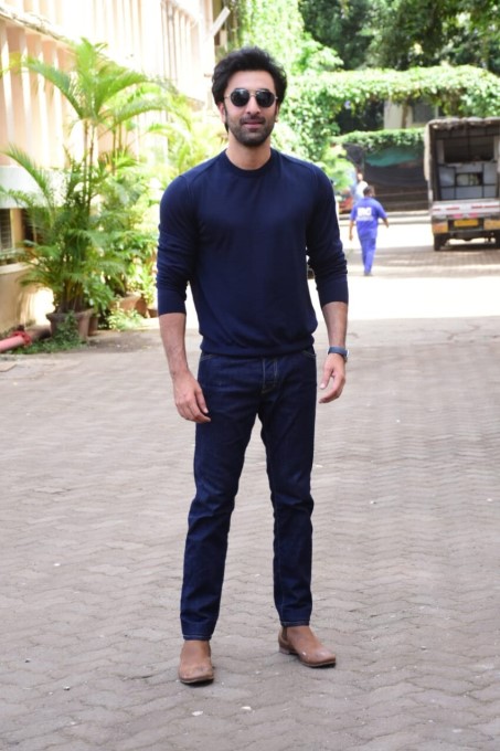 Ranbir Kapoor And Alia Bhatt During The Promotion Of Film Brahmastra At Mehboob Studio