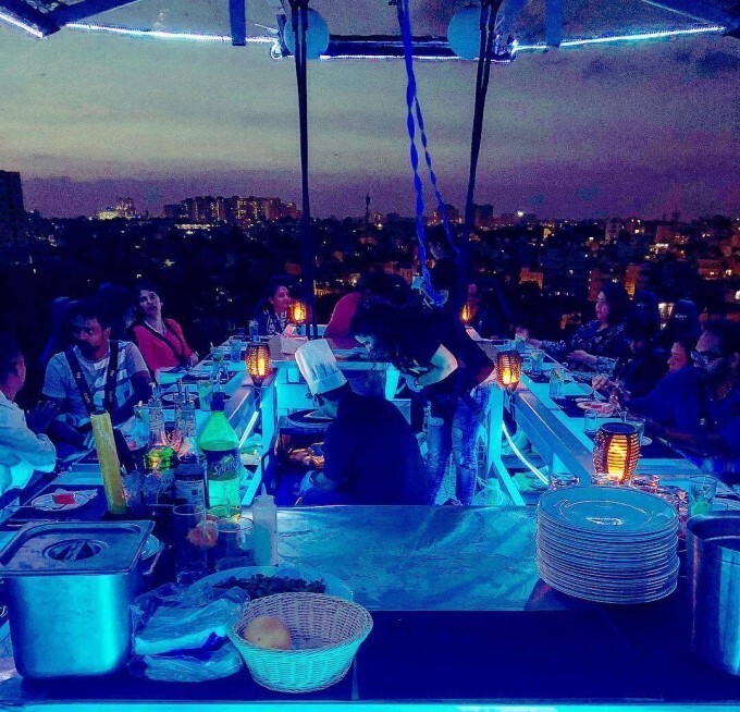 Check Out This Flying Restaurant In Bengaluru
